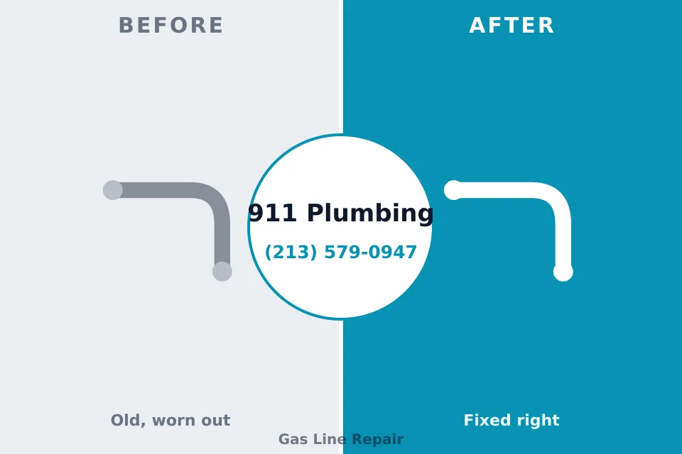Before and after: plumbing company Chillicothe, IL